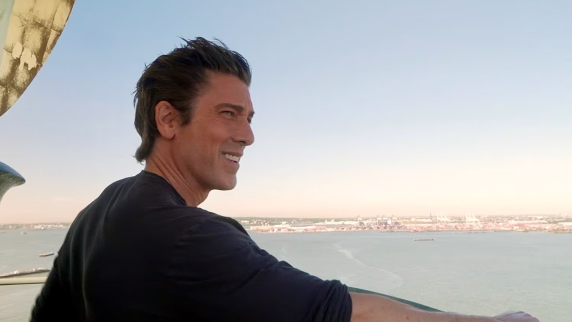 "World News Tonight" anchor David Muir climbed up to the torch of the Statue of Liberty as part of ABC News' coverage of America's 250th birthday.