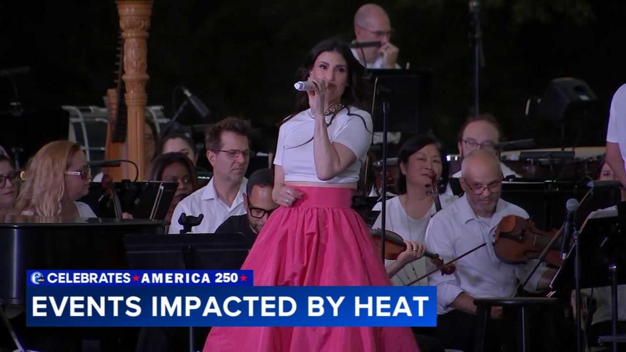 Philly Pops, Idina Menzel bring crowds to Independence Mall
