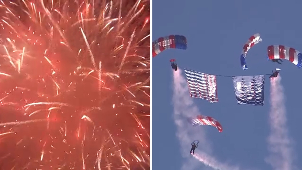 Thousands kick off July 4th with Moorpark's annual fireworks show