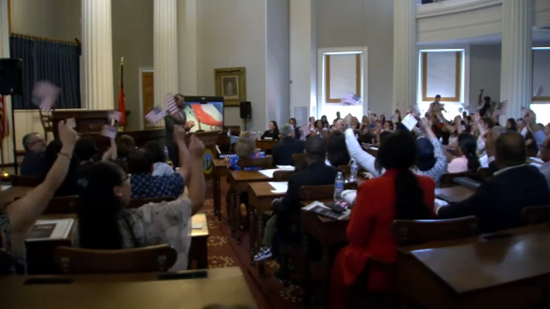 Naturalization Ceremony in NC on July 4, 2026.