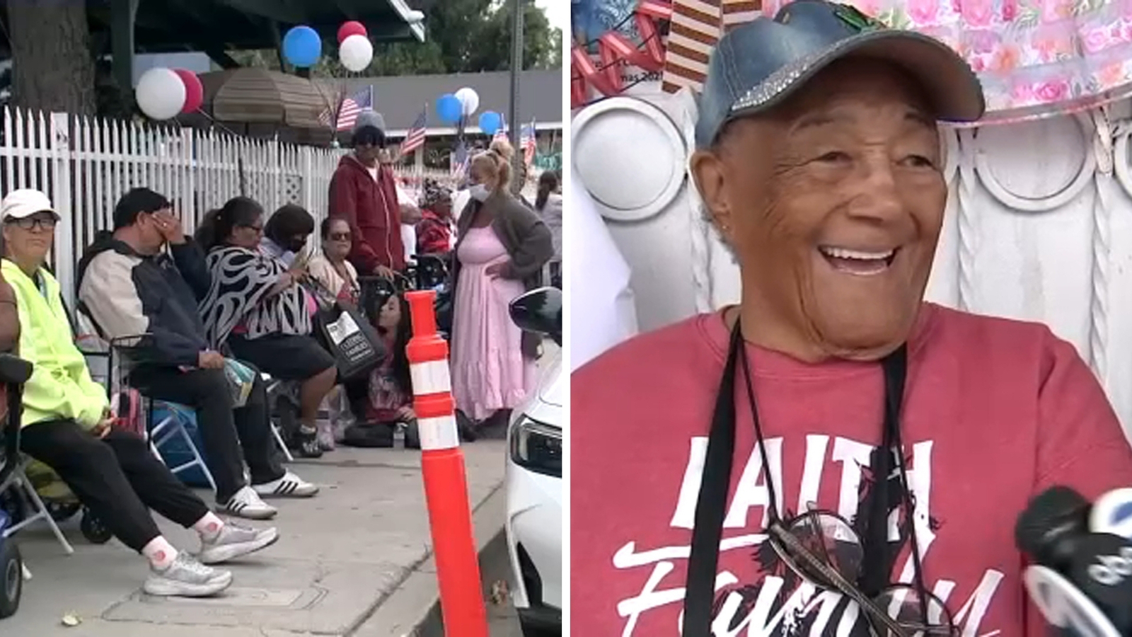Sweet Alice, 92, continues to give back to Watts community with annual 4th of July Giveaway Sweet Alice, 92, continues to give back to Watts community with annual 4th of July Giveaway