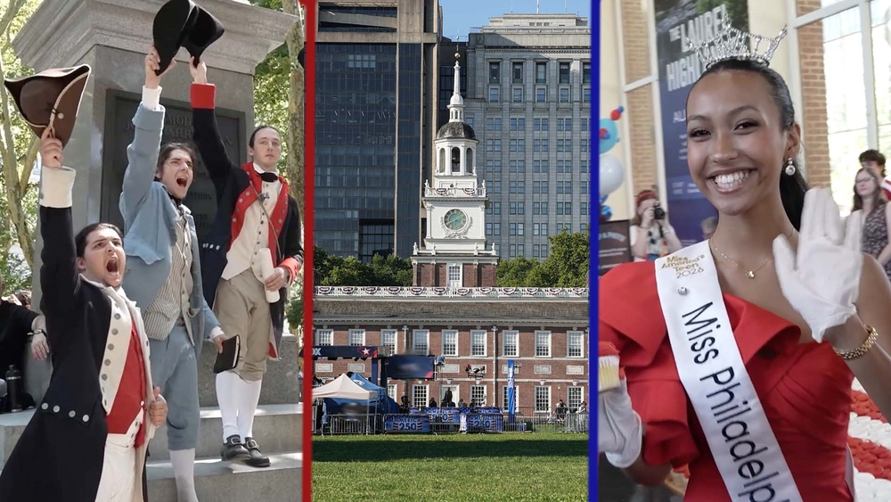America 250: Watch history come to life on Independence Mall