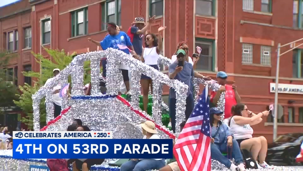 Annual 4th on 53rd Parade held in Hyde Park