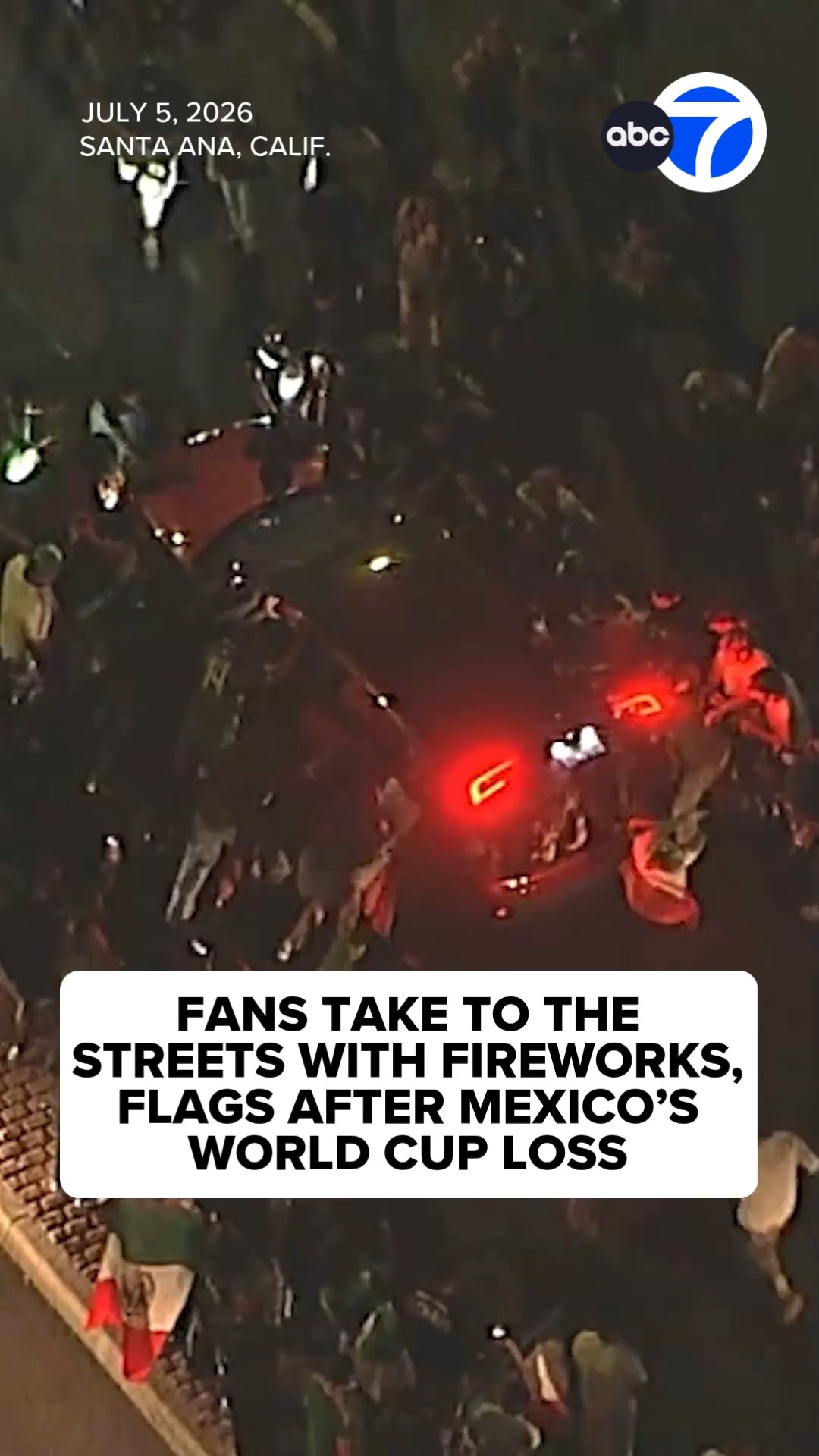 Mexico's World Cup loss doesn't stop fans from rallying across SoCal