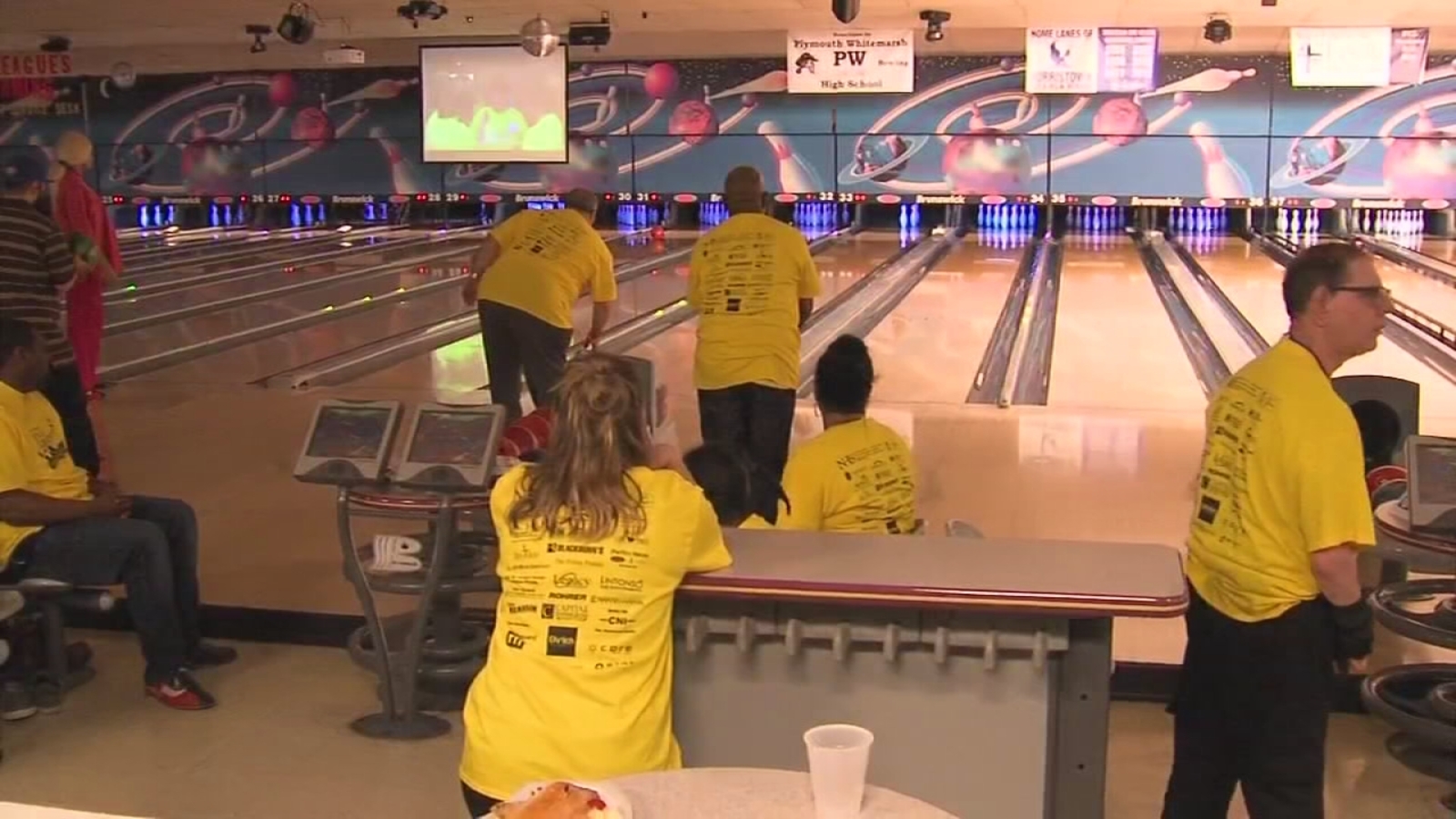 N.H.S. annual bowling fundraiser 6abc Philadelphia
