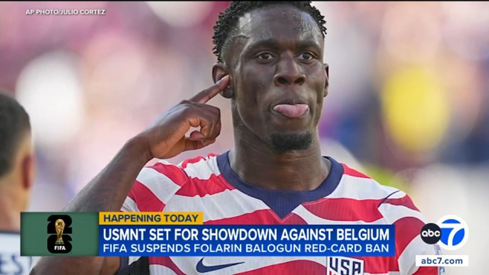 World Cup: US to face Belgium as star striker's red card ban lifted