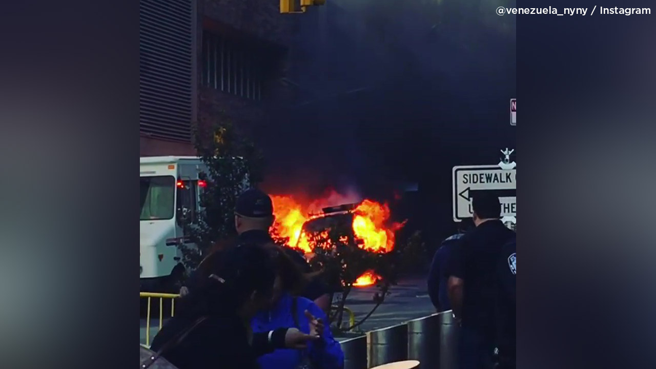 Fire sends smoke into bus terminal