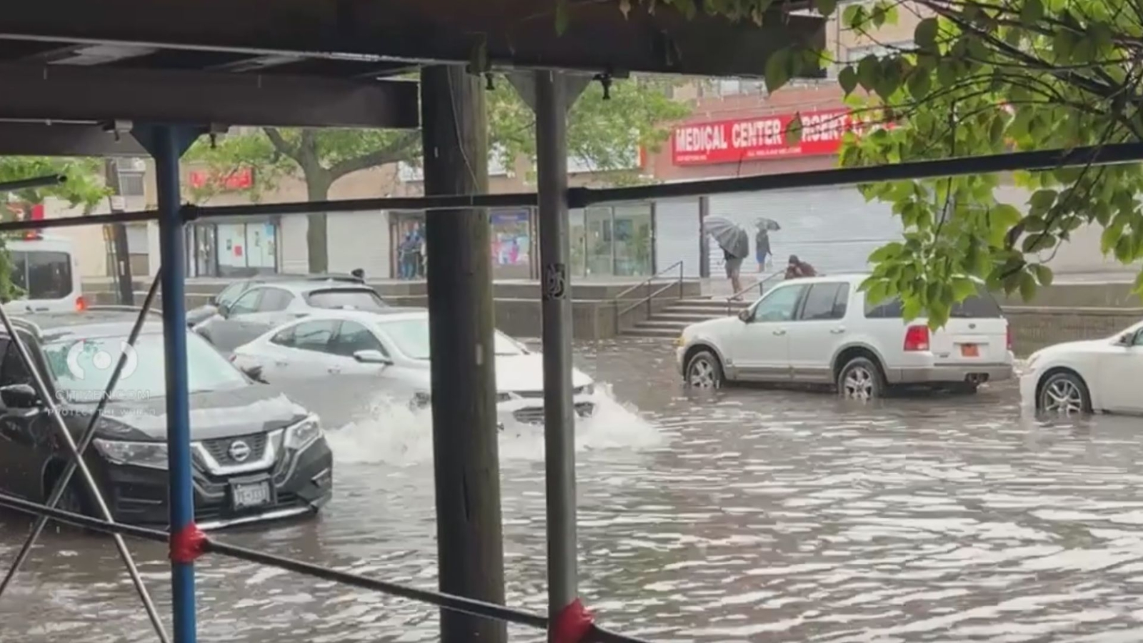 Brooklyn hit especially hard by flash flooding from relentless rain