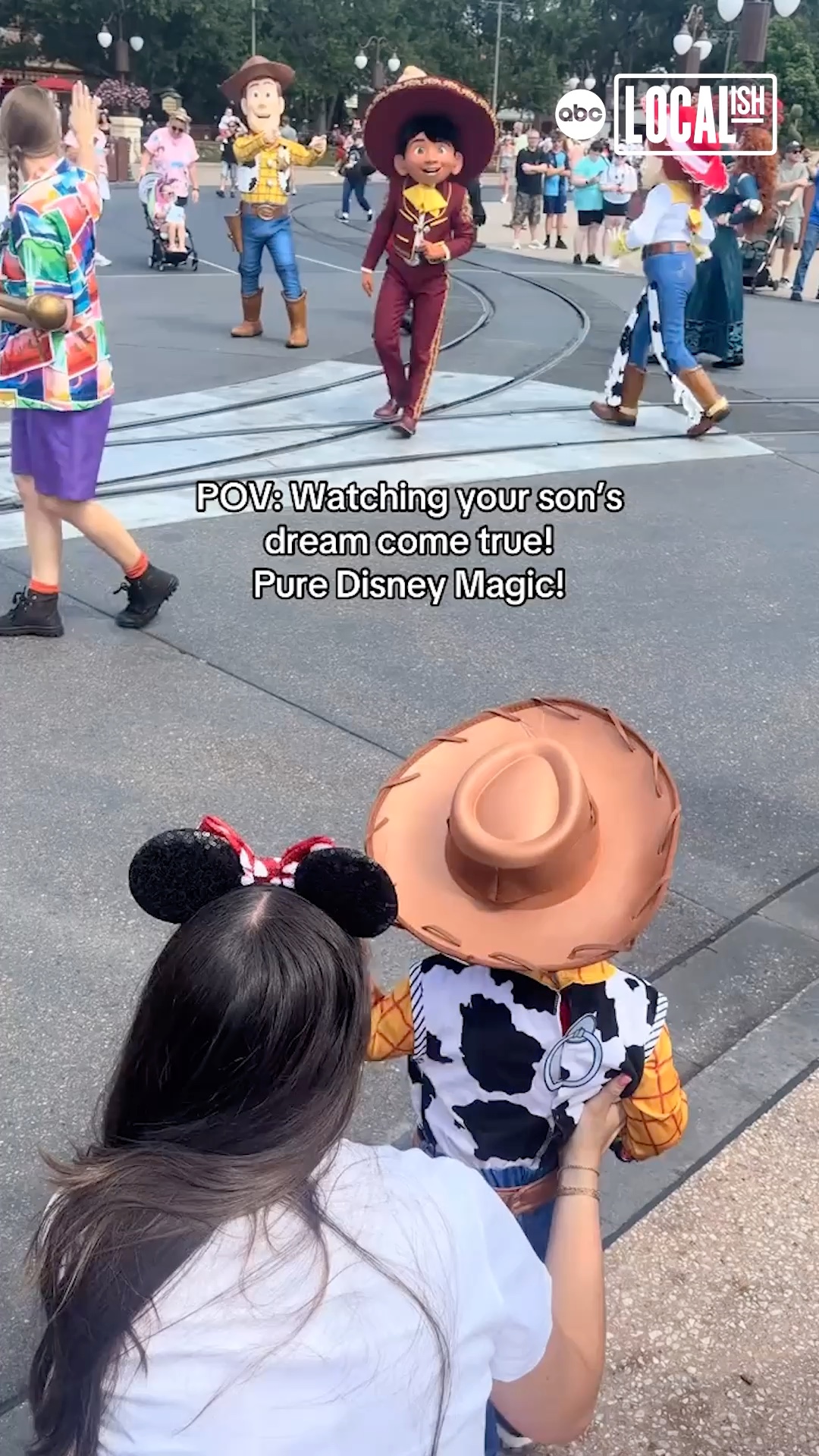 These Toy Story icons made this boy's Disney trip extra magical!