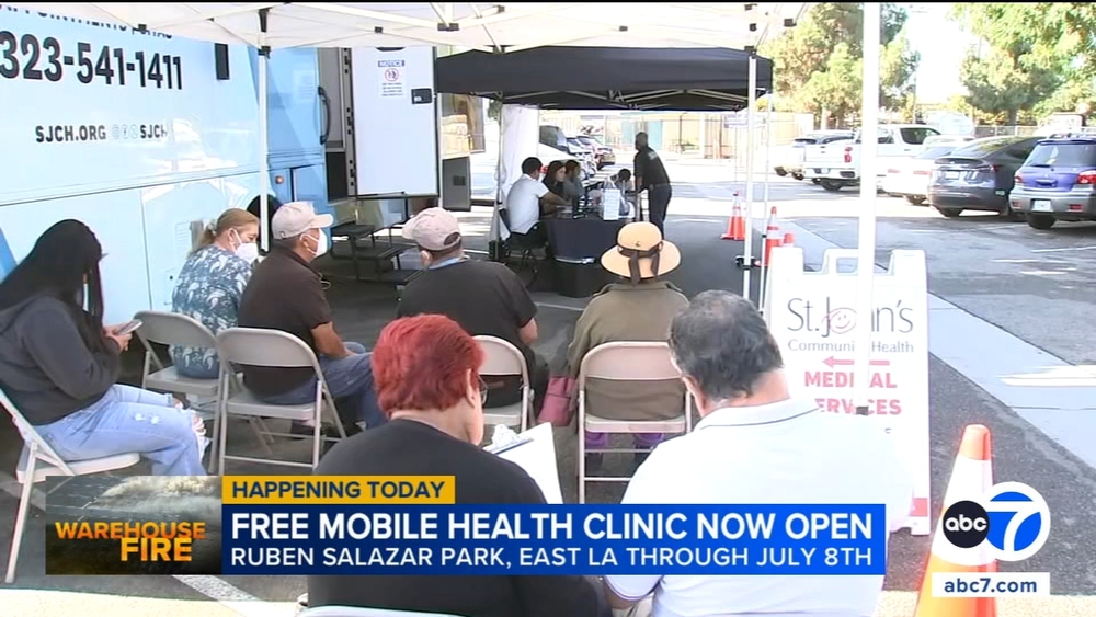 Boyle Heights fire: New clinic opens ahead of community meetings