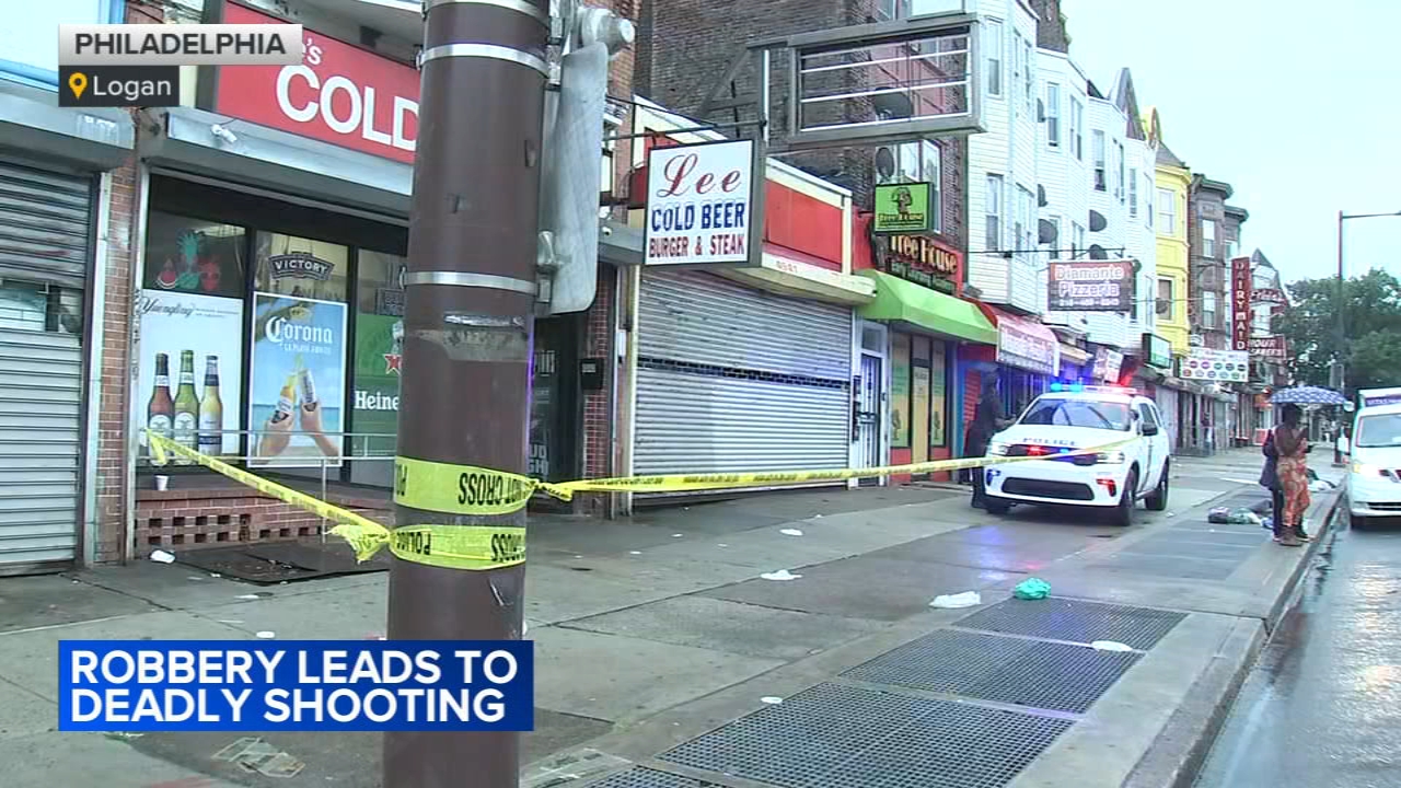 Man fatally shot during robbery inside store in Philadelphia's Logan section