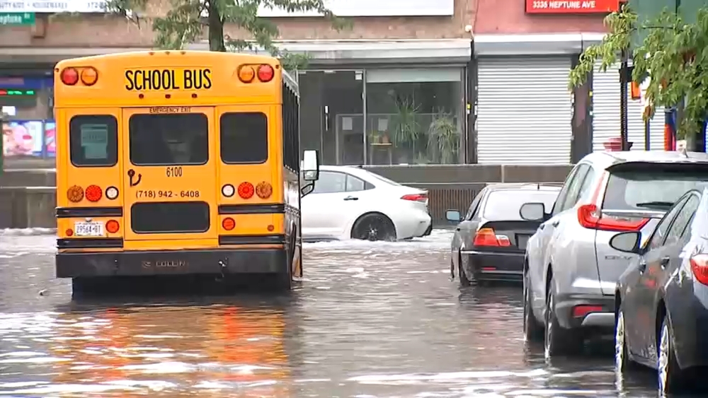 Storms knock down trees, cause flooding in Brooklyn and Queens