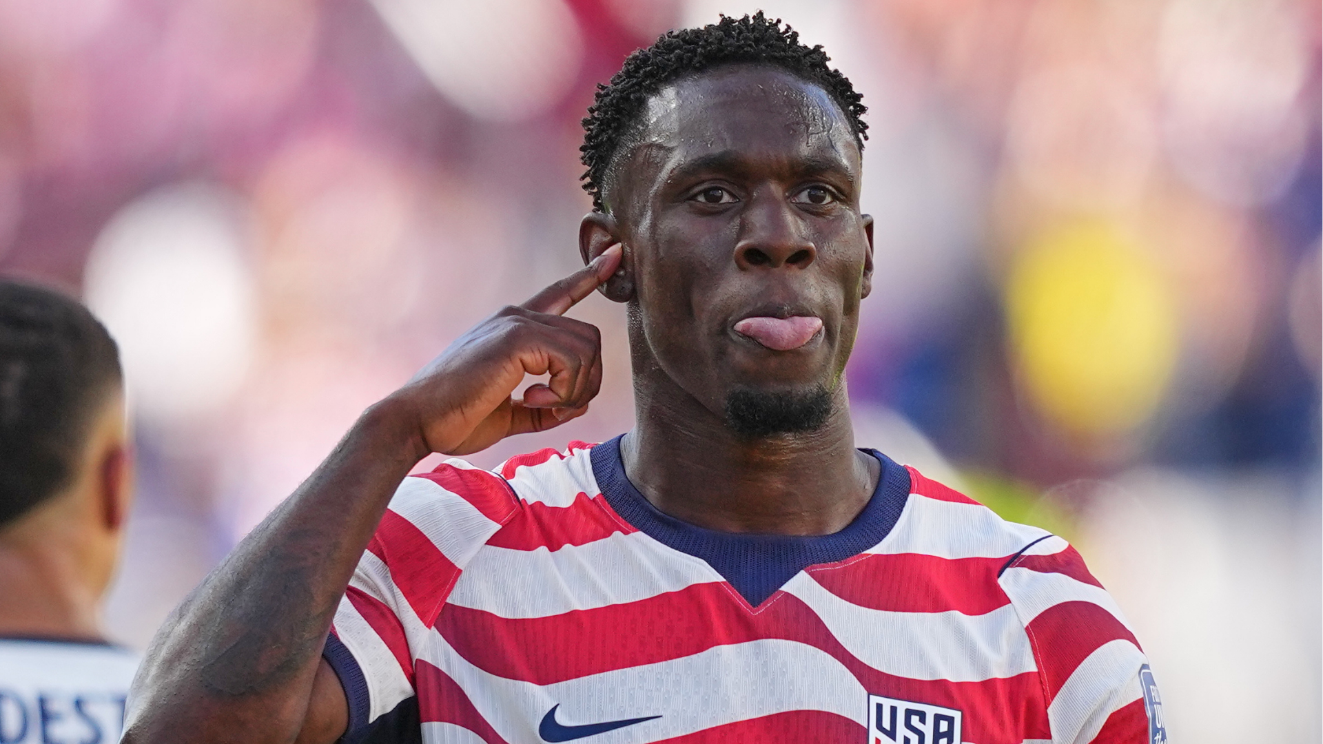 FILE - United States' Folarin Balogun (20) in Santa Clara, Calif., near San Francisco, Wednesday, July 1, 2026.