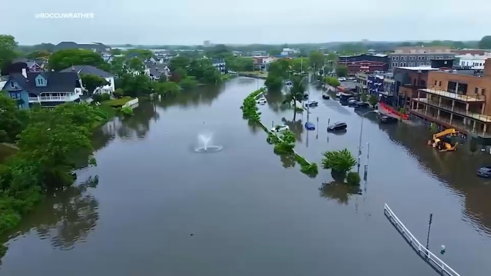 Cleanup underway in New Jersey after weekend storms cause major damage