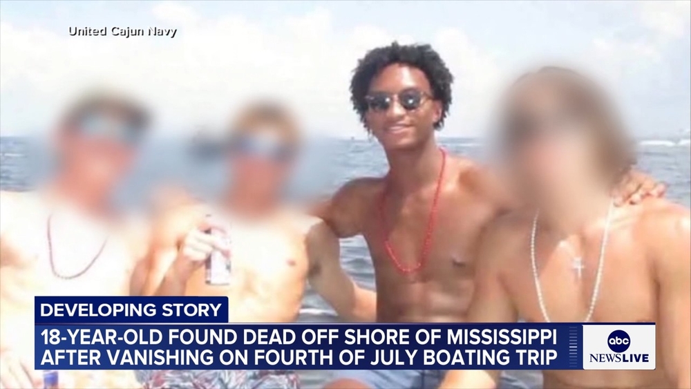 Body found after teen went missing during July 4th boating trip