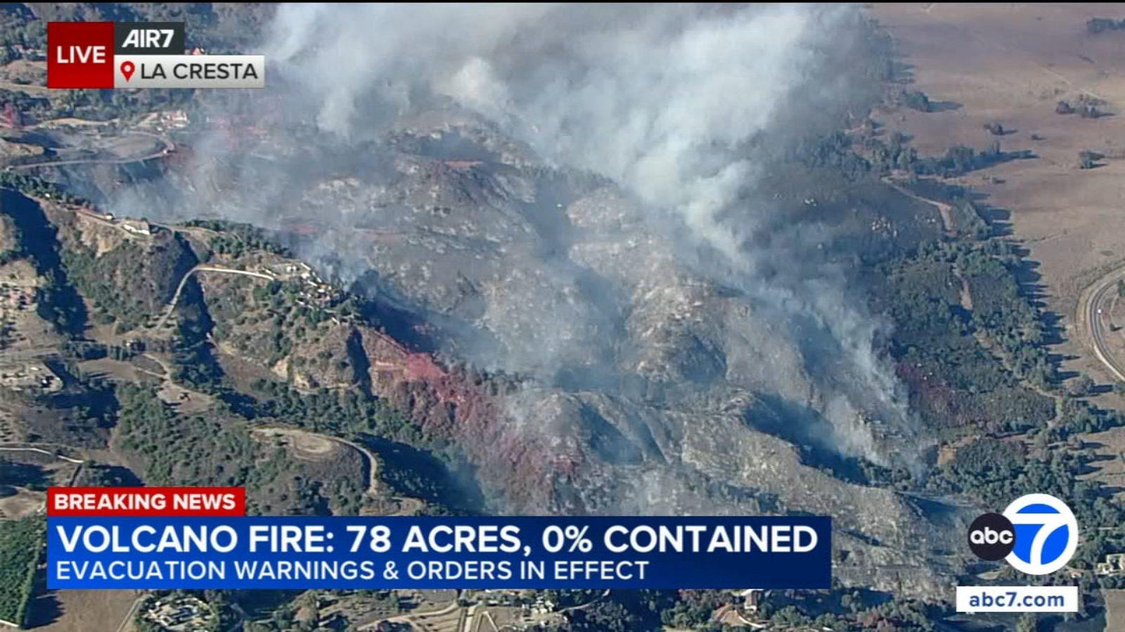 Volcano Fire: Brush fire near Murrieta prompts evacuation orders Volcano Fire: Brush fire near Murrieta prompts evacuation orders