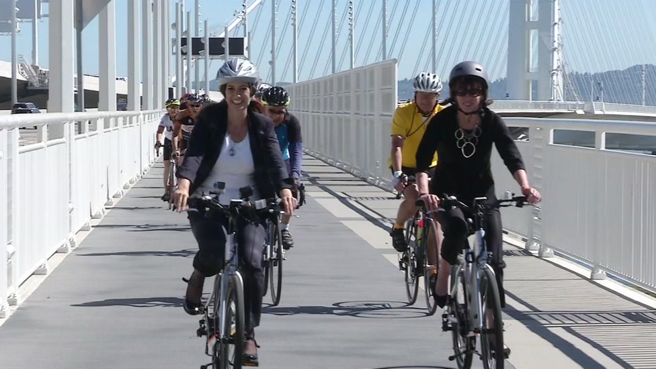 Bay Bridge bike, pedestrian path now open every day