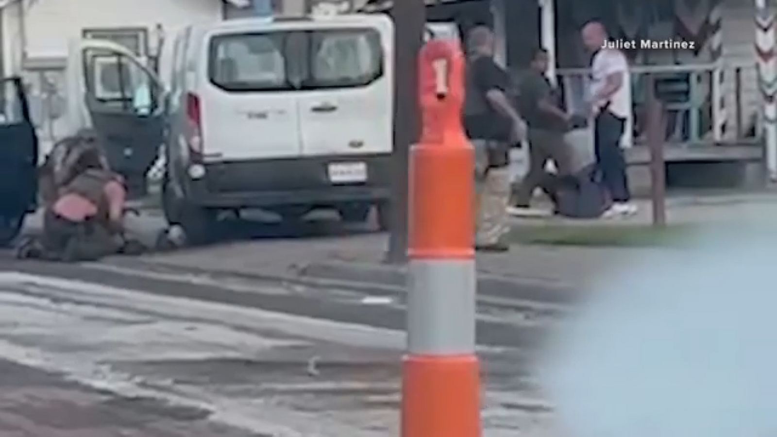Photo: ABC13 Houston The ICE Account: A Vehicle Used as a Weapon