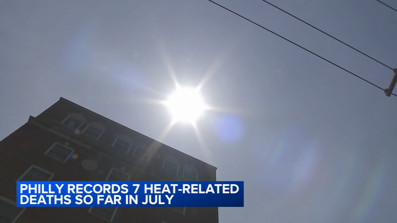 Philly records 7 heat-related deaths so far in July
