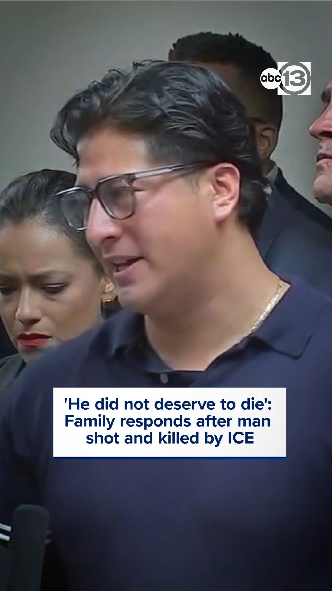 Family responds after man shot and killed by ICE