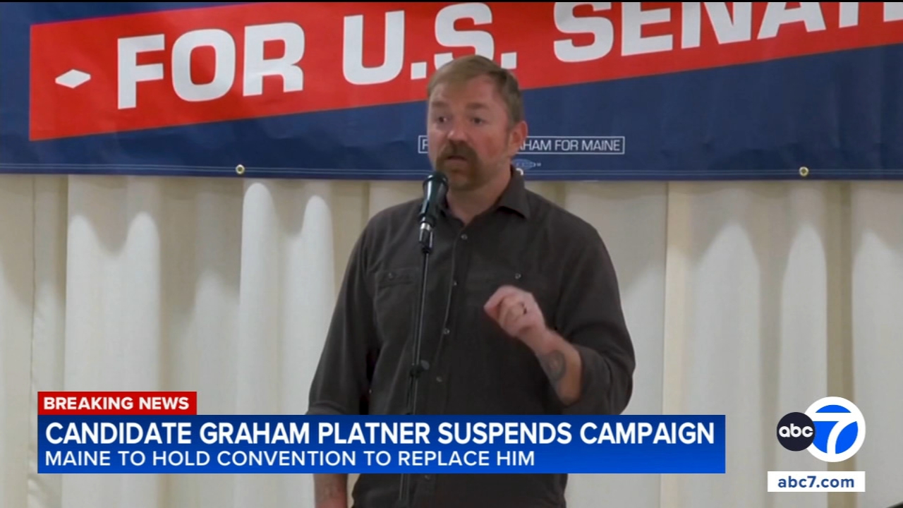 Platner suspends Senate campaign after sexual assault allegation