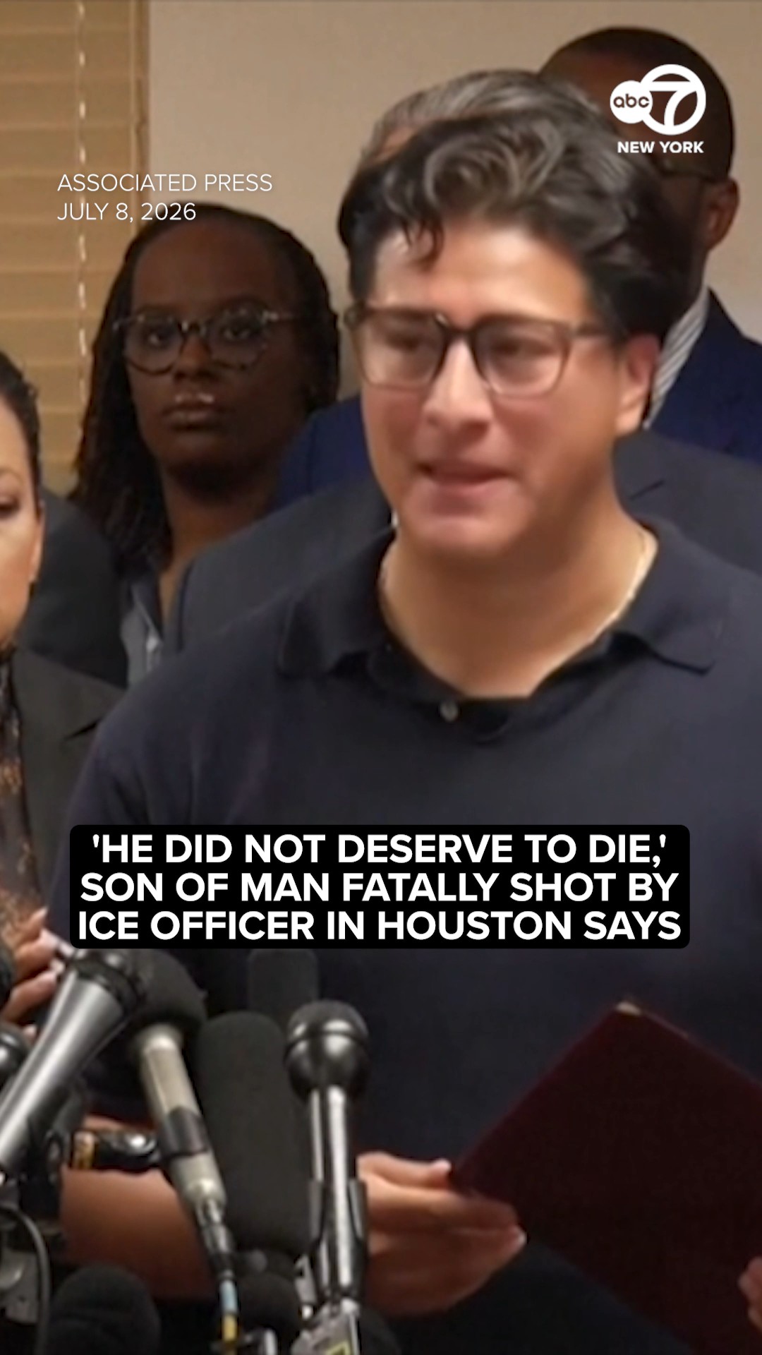 'He did not deserve to die,' son of man fatally shot by ICE says