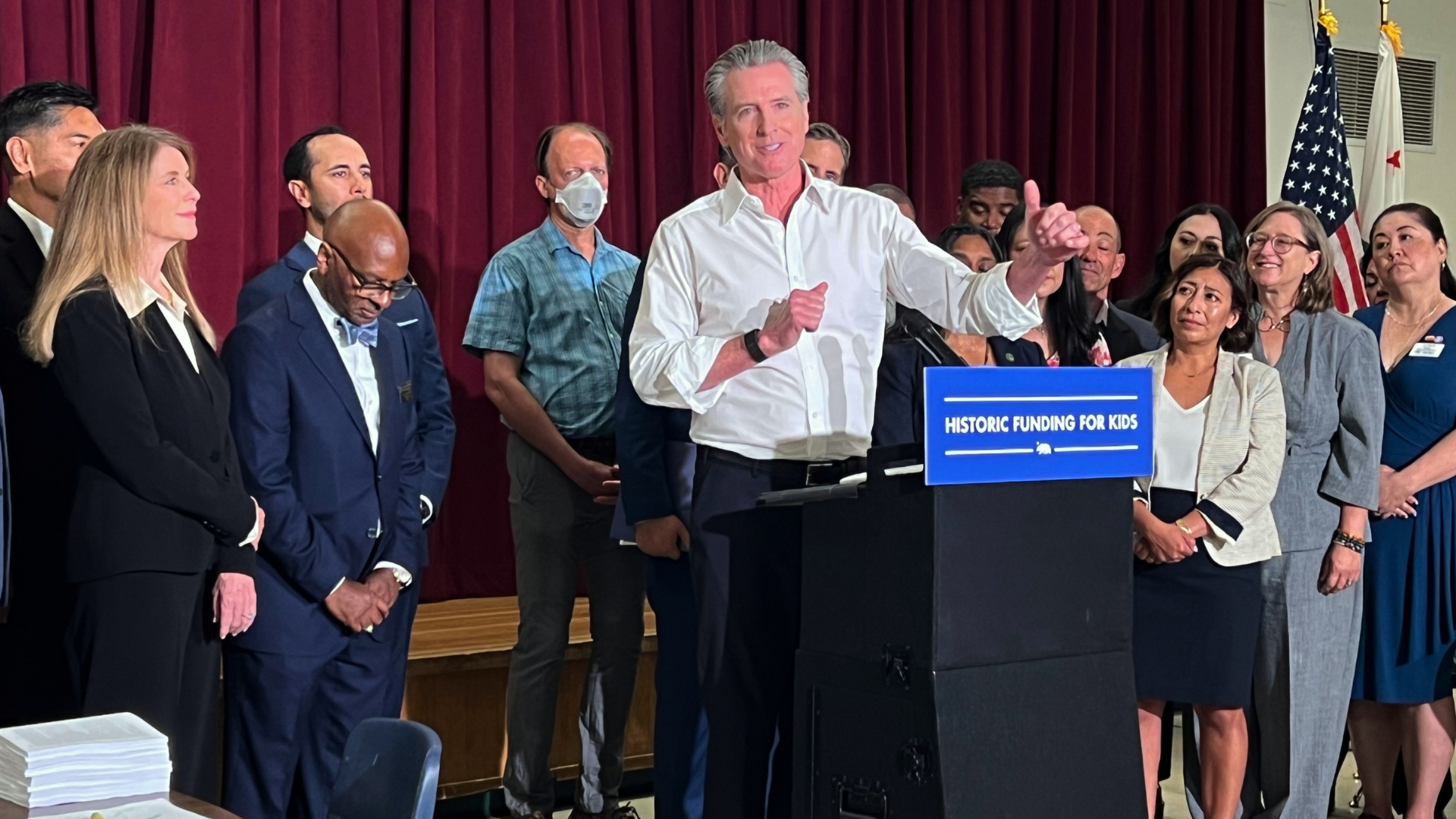 Newsom highlights major education investments as CA budget increases funding for schools statewide