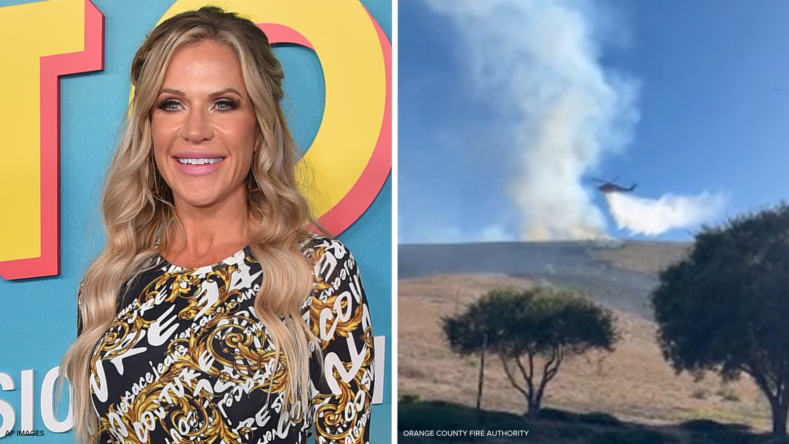'Real Housewives of Orange County' star Jennifer Pedranti says son started fire that burned in Ladera Ranch - ABC7 Los Angeles image