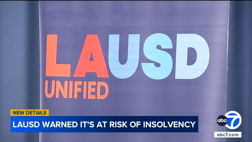 LAUSD faces potential insolvency, county warns