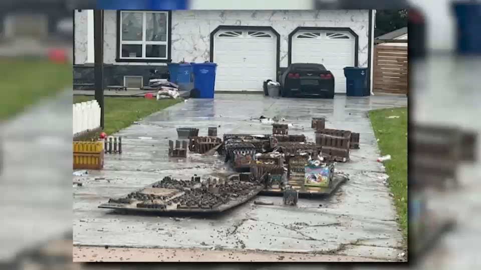 North Brunswick homeowner fined for illegal July 4th fireworks display that left street a mess
