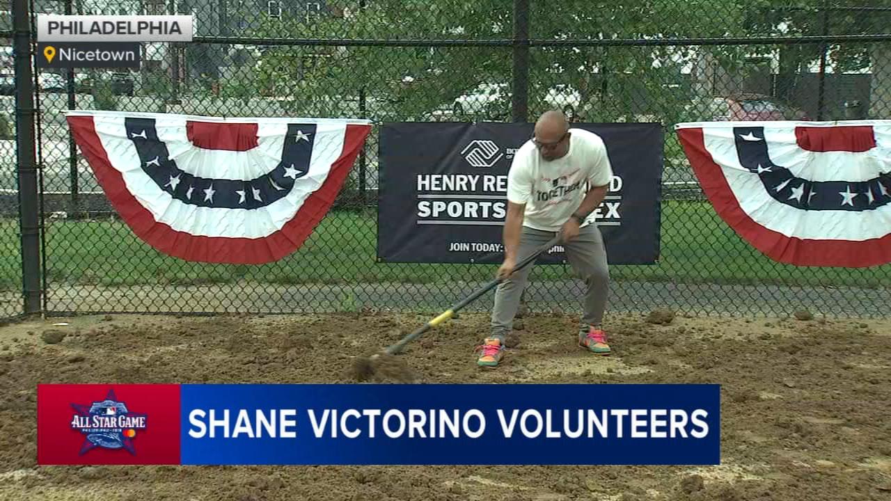 Volunteers revamp Shane Victorino Nicetown Club in All‑Star community effort