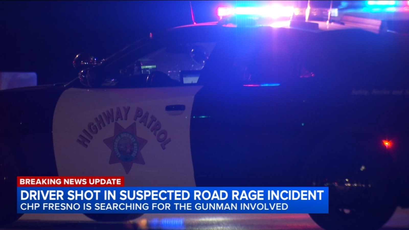 Driver shot in suspected road rage incident in Fresno County - ABC30 Fresno