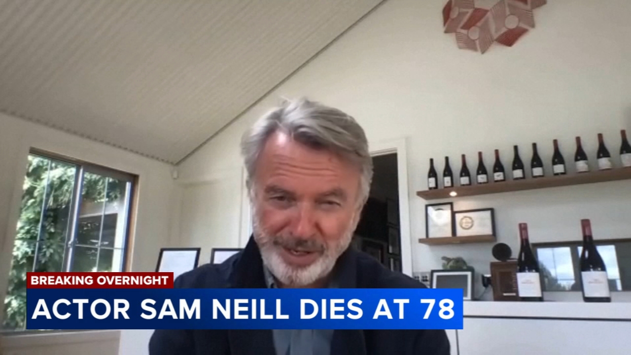 Actor Sam Neill, known for roles in Jurassic Park, dies at 78