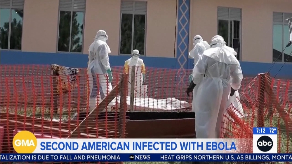 US citizen tests positive for Ebola in Congo