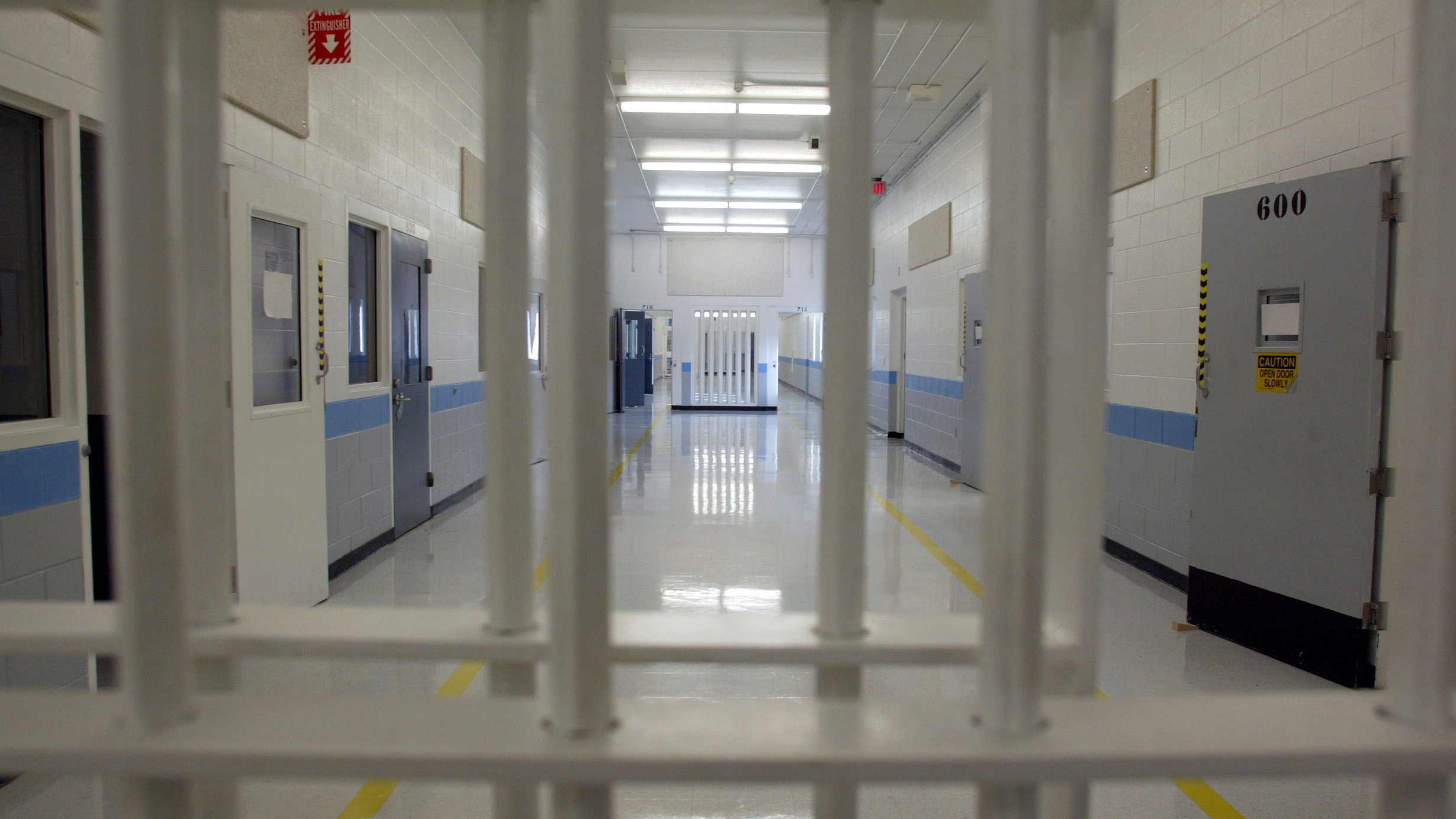 A photo from inside the North Lake Correctional Facility in Baldwin, Michigan.