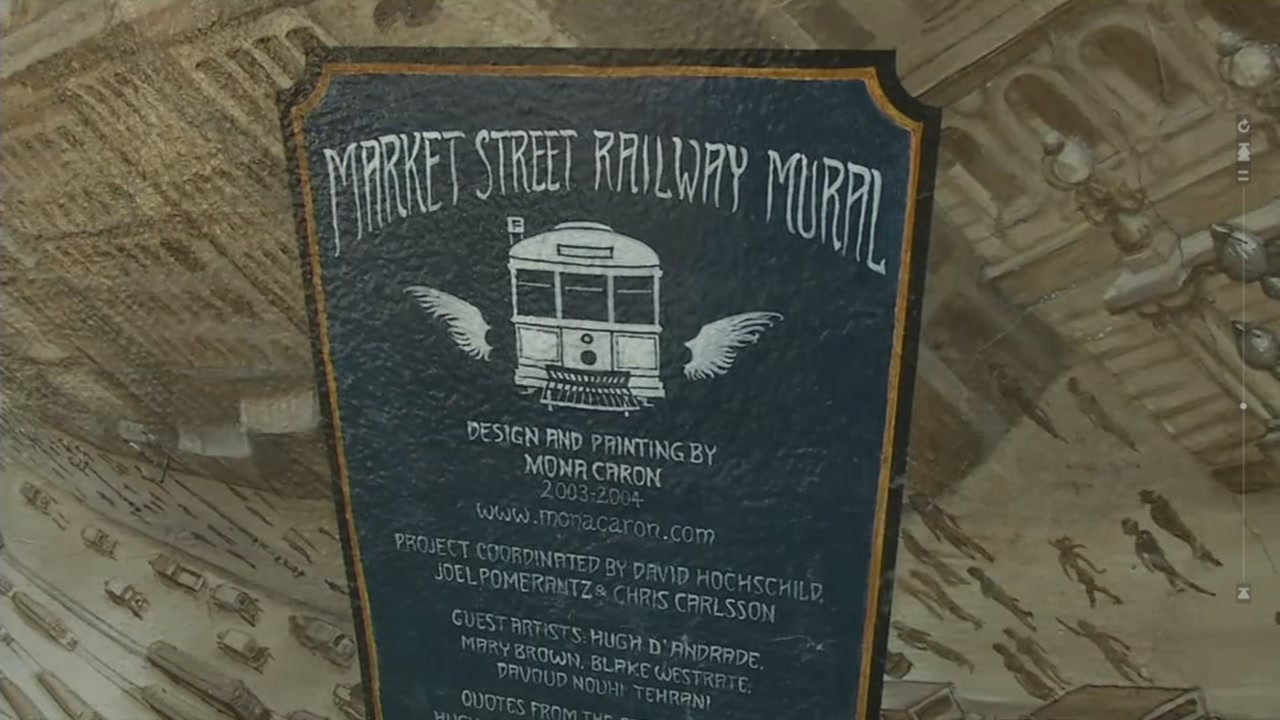 San Francisco artist launches Market Street Railway mural preservation fundraiser