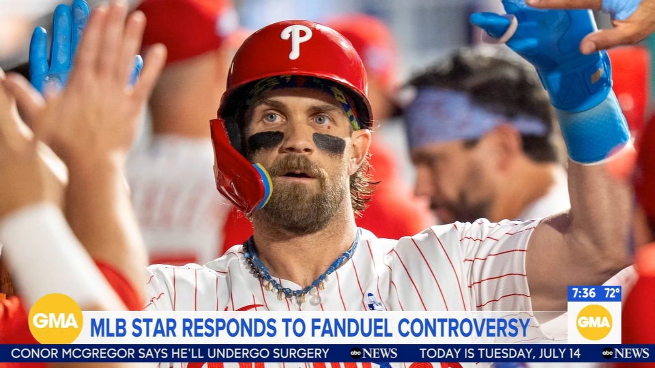 Bryce Harper denies giving FanDuel consent for video to customer