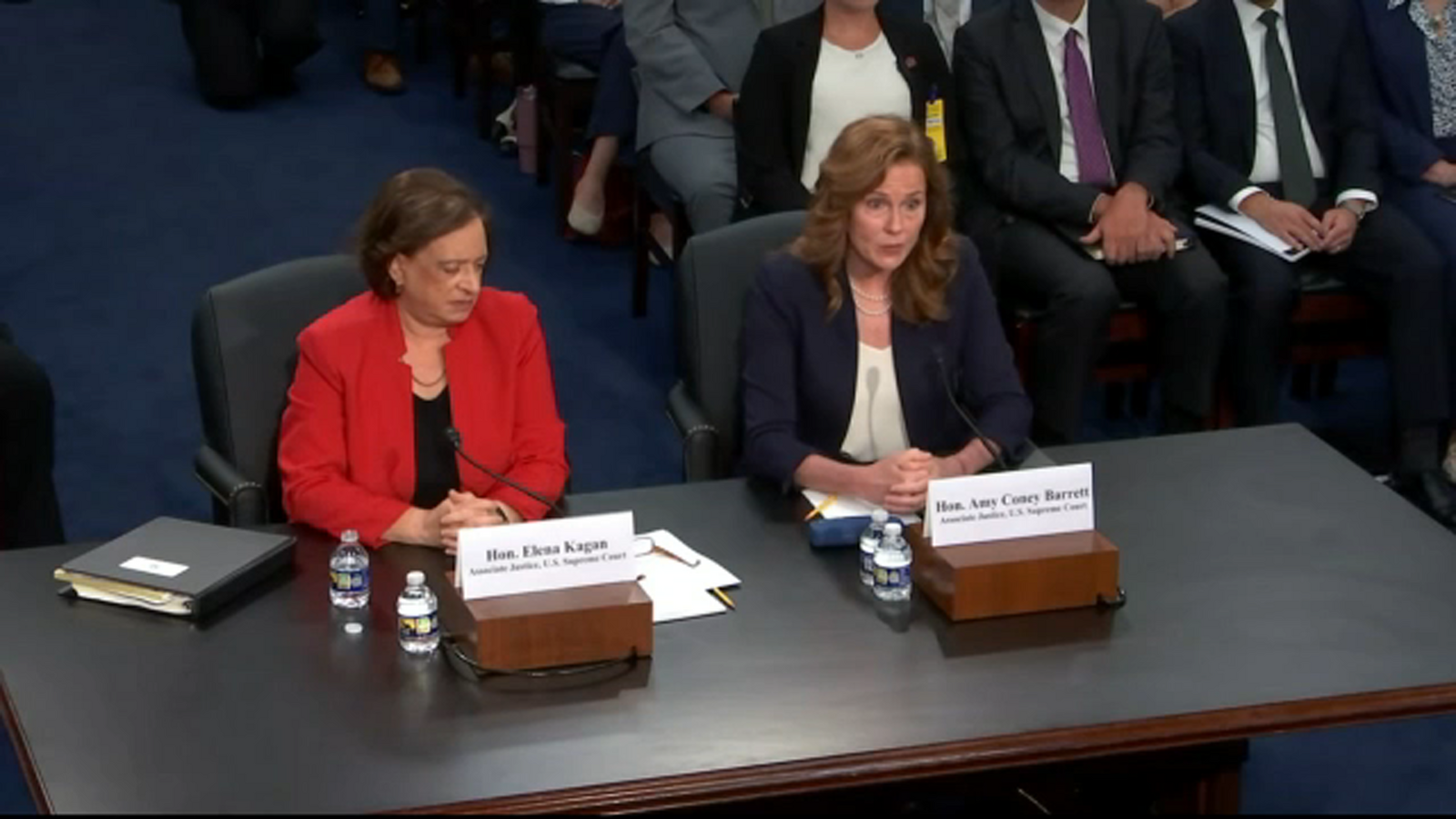 LIVE: Supreme Court Justices Elena Kagan and Amy Coney Barrett testify on increasing security funding in rare appearance LIVE: Supreme Court Justices Elena Kagan and Amy Coney Barrett testify on increasing security funding in rare appearance