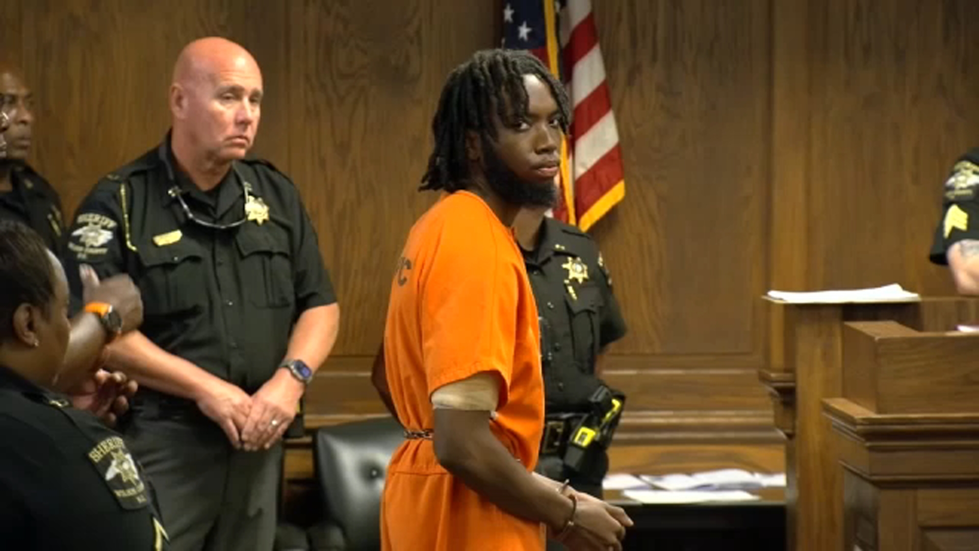 Abdul Mustafa at Wilson County court hearing on Tuesday, July 14, 2026.