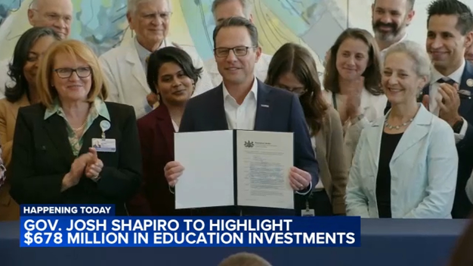 Pennsylvania Gov. Josh Shapiro highlights $678M in education investments