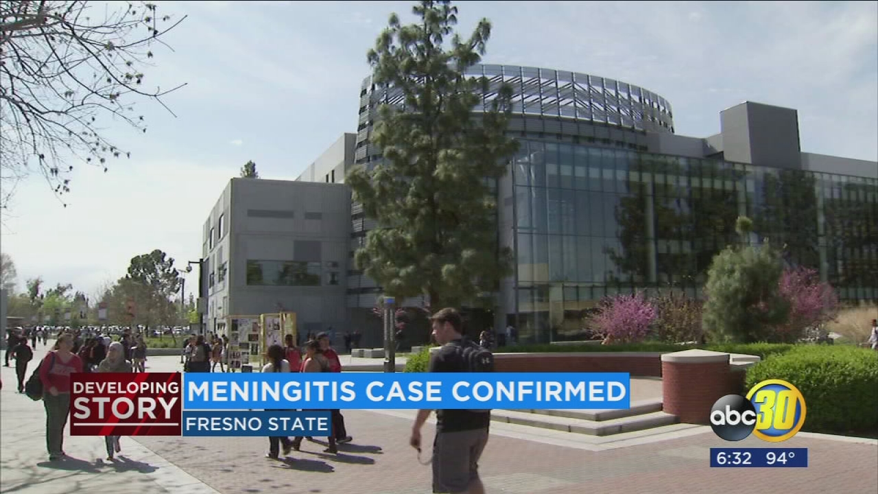 Fresno State warning students and staff after a student tests positive for meningitis