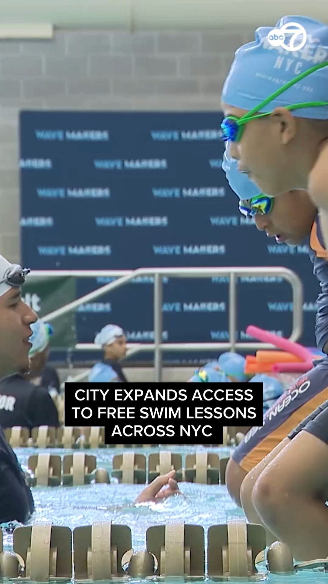 City expanding access to free swimming lessons across New York City