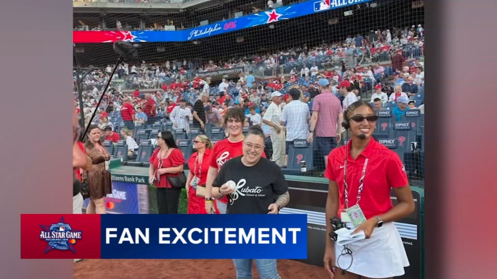Delaware County business owner throws out ceremonial first pitch ahead of All-Star Game
