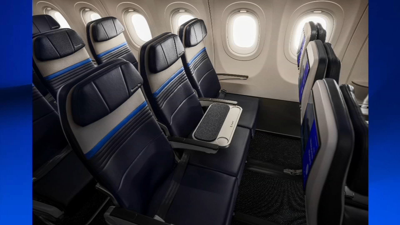 United Airlines is turning the middle seat on its newest Airbus jets into a table for extra space.