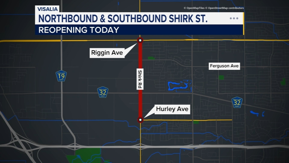 Crews complete Shirk Capacity Enhancement Project in Visalia