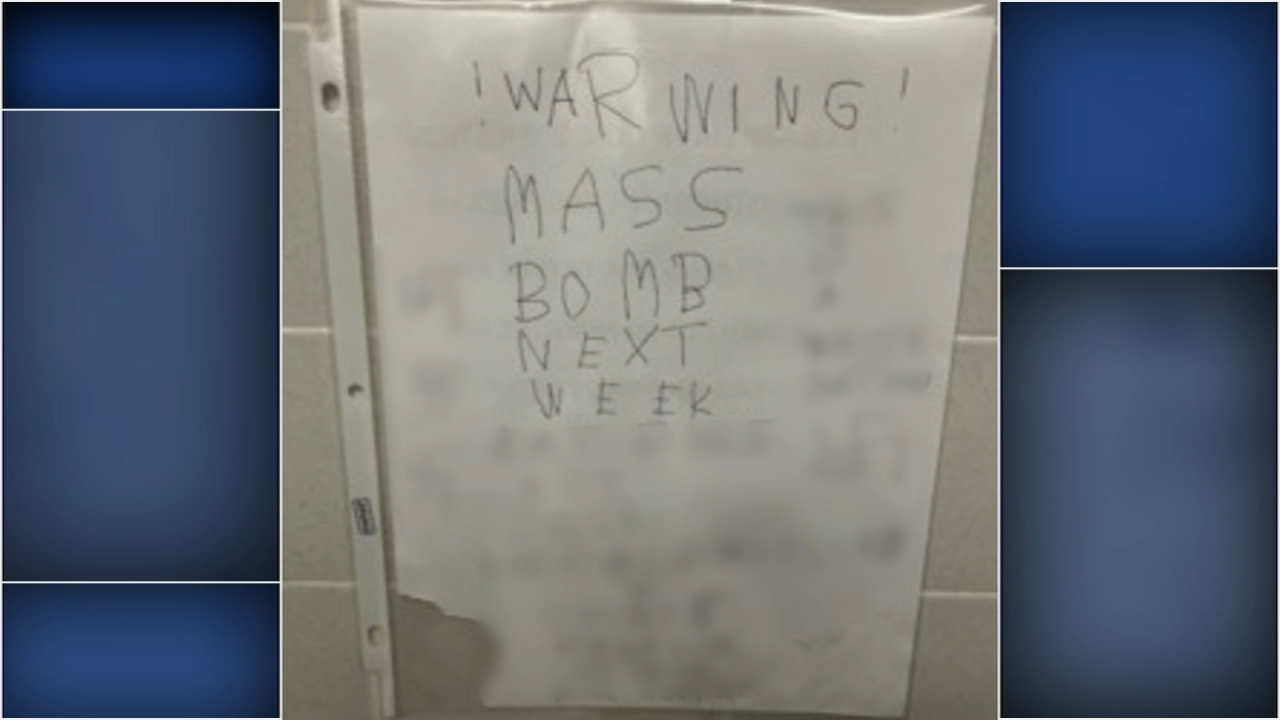 A hate note found on San Jose State University's campus is pictured.