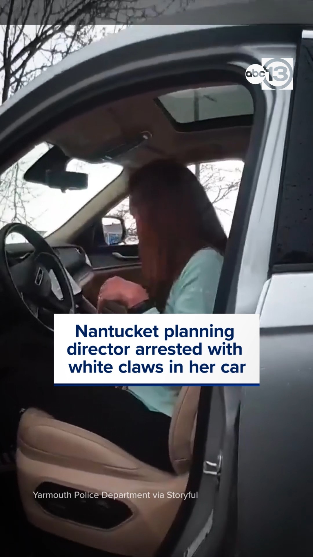 Nantucket planning director arrested with white claws in her car