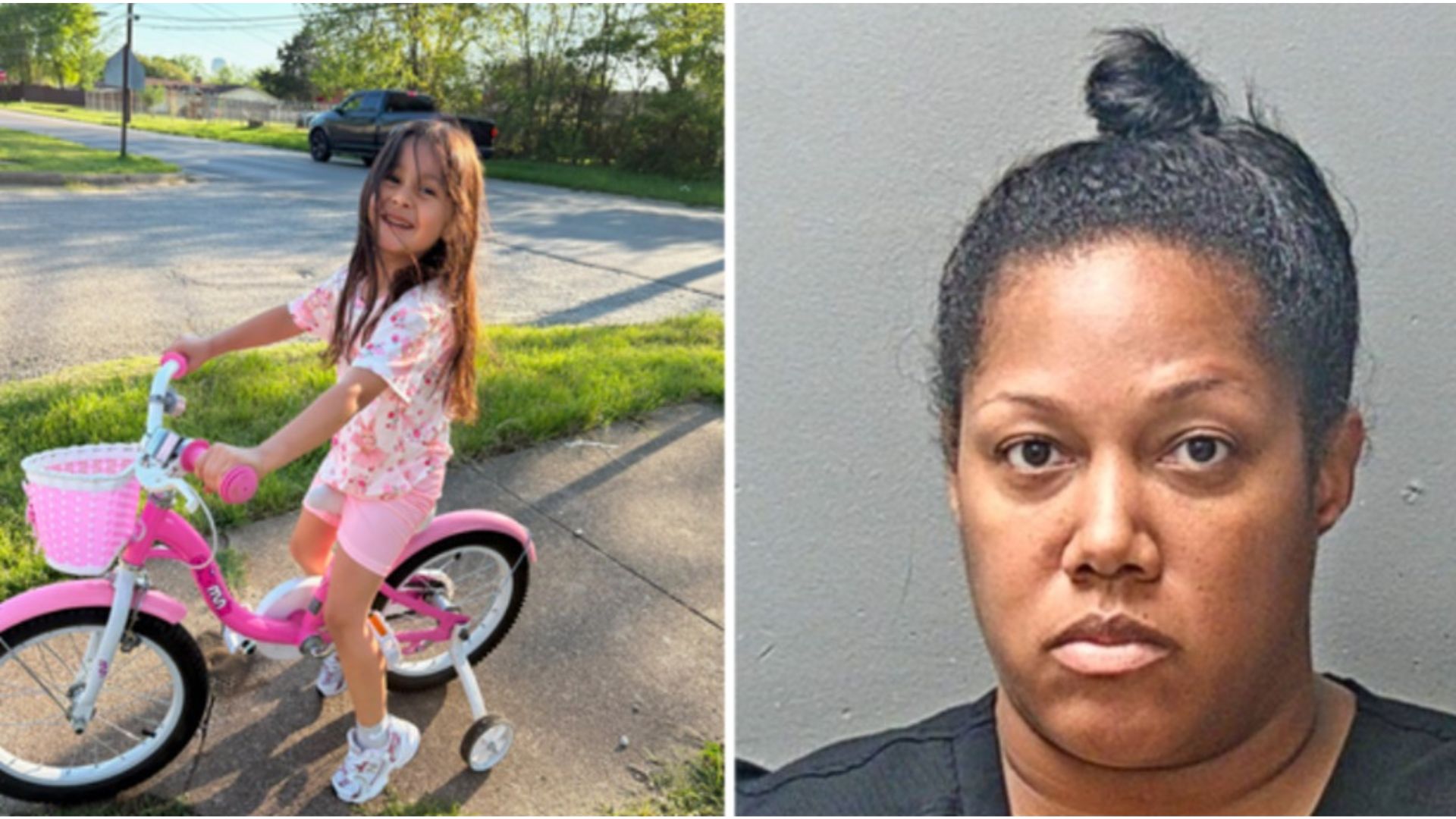 Investigators say 4‑year‑old Aithana Arriaga (left) was given multiple sedatives by Dr. Chrishelle Hemphill (right) before she went into distress.