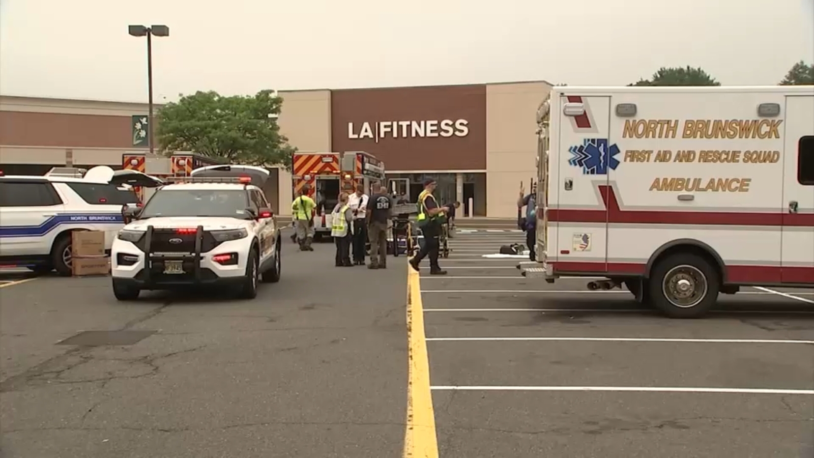 Hazmat response after chlorine leak injures 7 at North Brunswick Shopping Center