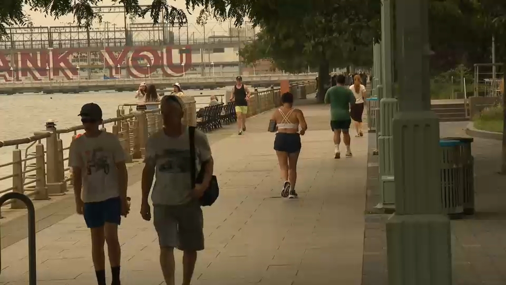 NYC urged to take precautions as wildfire smoke impacts air quality
